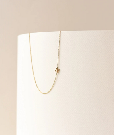 Collier personnalisable lettres