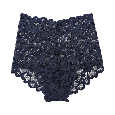 Culotte taille haute brodée