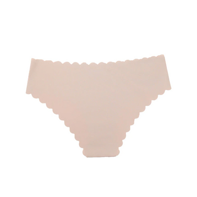 Culotte fine à bords dentelés