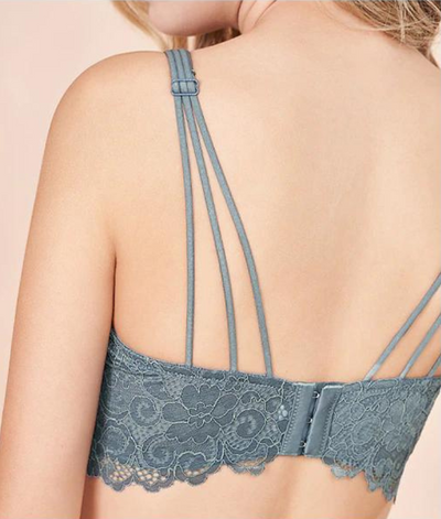 Soutien-gorge en dentelle bretelles larges