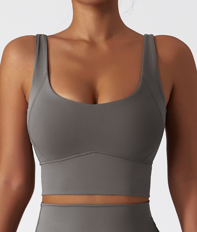 Anti-movement sports bra