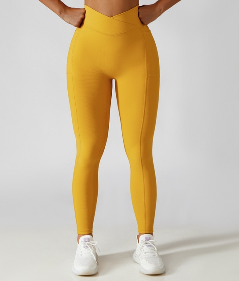 Leggings conforto com bolso tamanho V