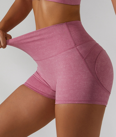 Shorts esportivos push-up