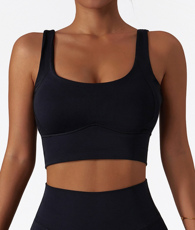 Anti-movement sports bra