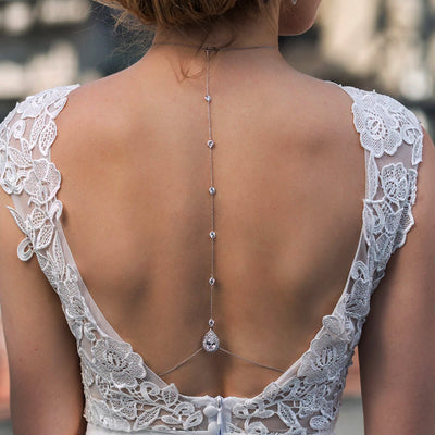 Chaine dos nu cristal