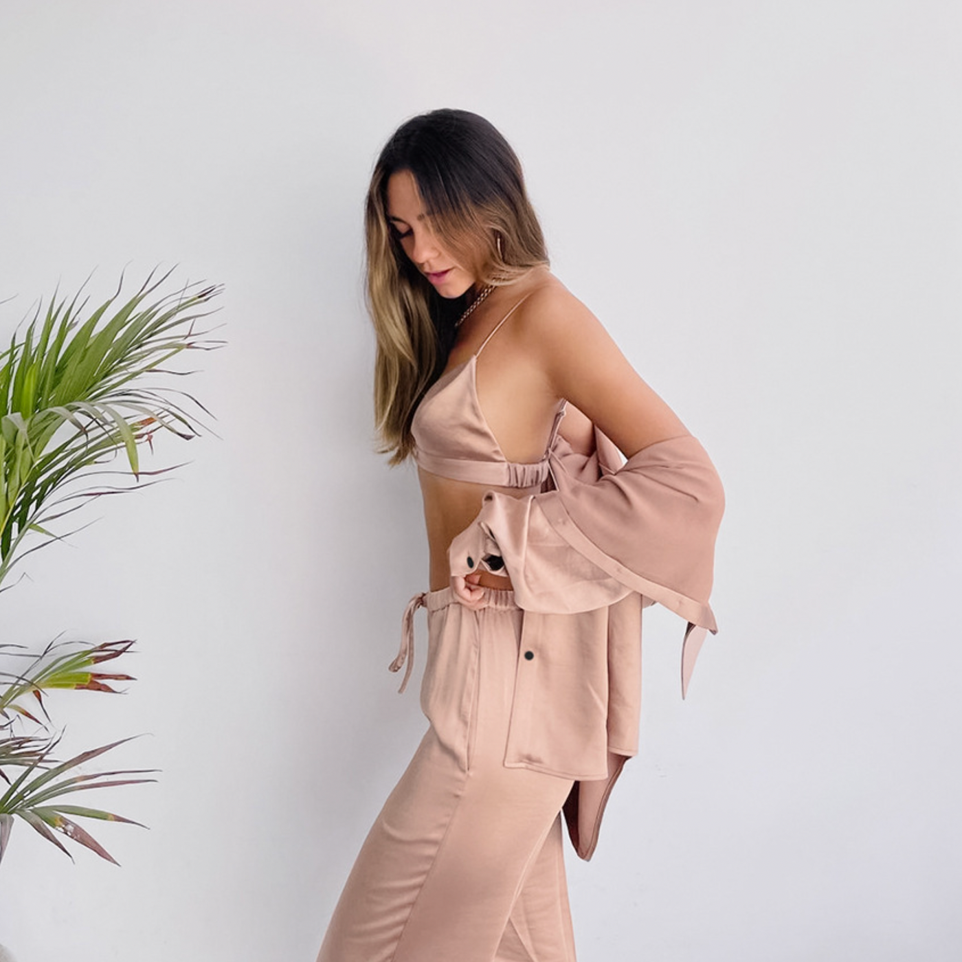 ENSEMBLE 3 PIÈCES BEIGE - NINA PERFECT SKIN