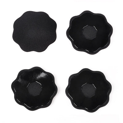 Cache-tétons réutilisables coton