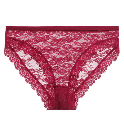 Culotte sexy dentelle florale