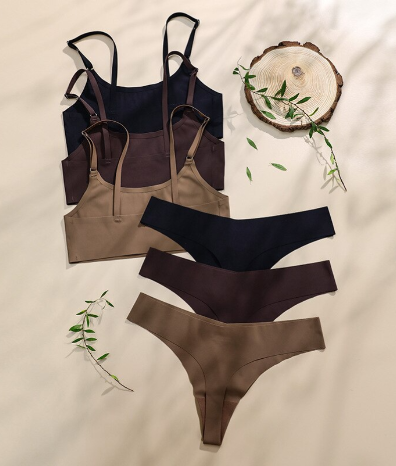 Ensemble effet soie glacée Lucie