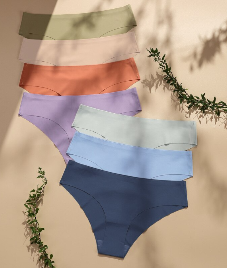 Culotte effet soie glacée pastel