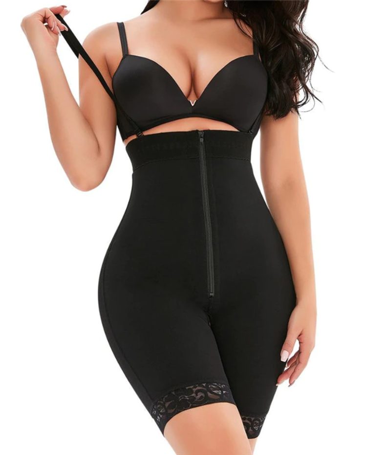 Gaine amincissante taille haute à bretelles amovibles