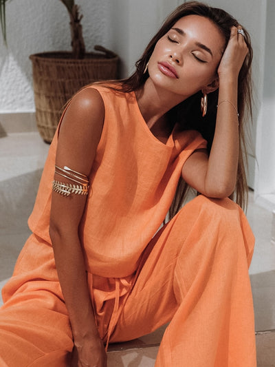 Pyjama Pantalon Corail 100% coton