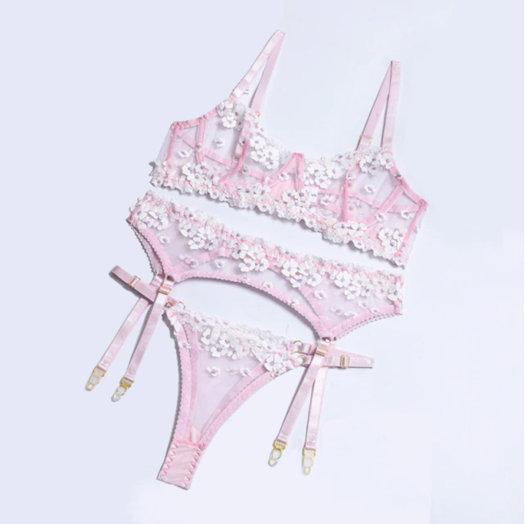 Ensemble Jarretelles - NINA PERFECT SKIN