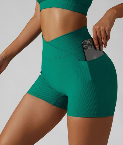 Calções conforto com bolso tamanho V