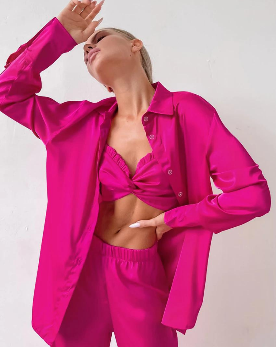 ENSEMBLE 3 PIÈCES MANCHES LONGUES