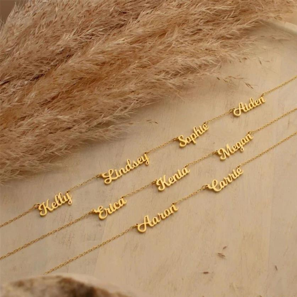 Collier personnalisable prénoms