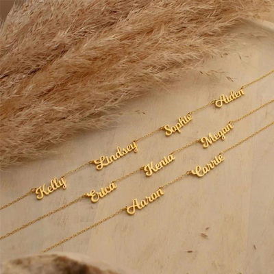 Collier personnalisable prénoms