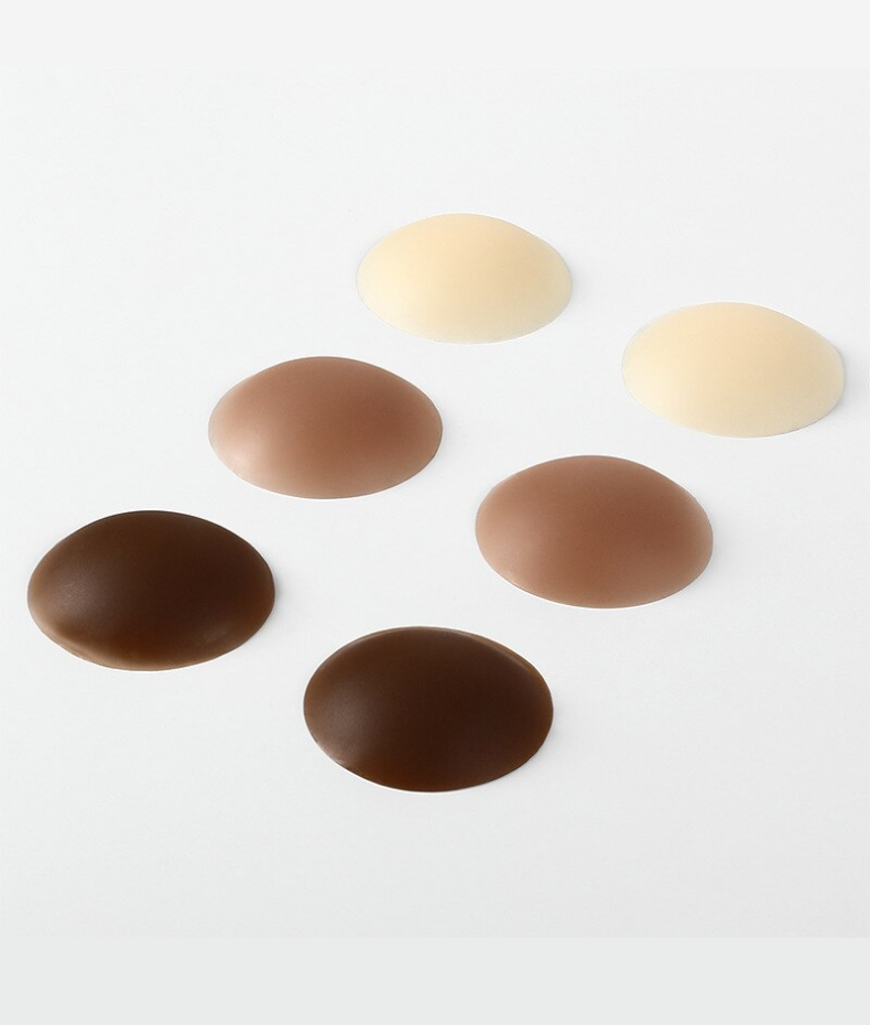 Cache-tétons réutilisables en silicone