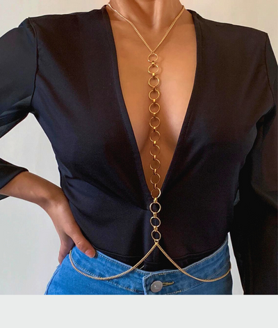 Bijoux décolleté long