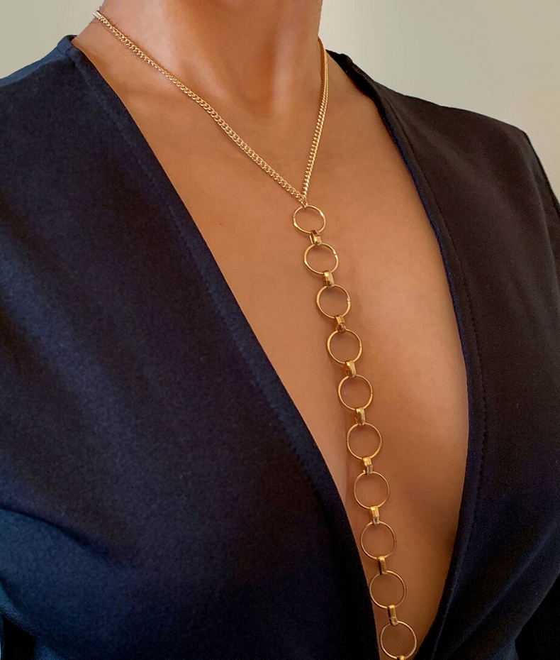 Bijoux décolleté long