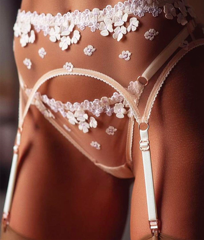 Ensemble Jarretelles - NINA PERFECT SKIN